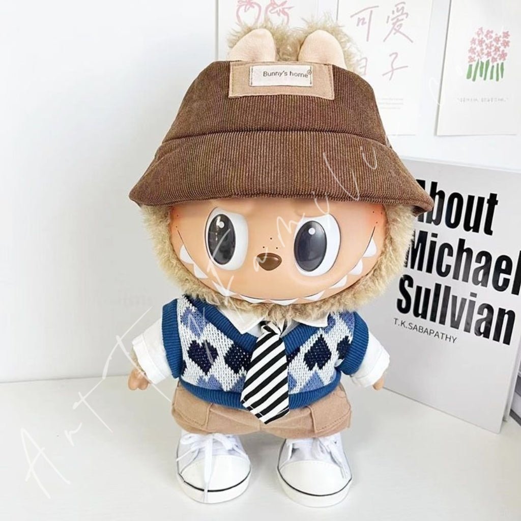 38cm Doll Cloth School Charm Sweater Set - 041