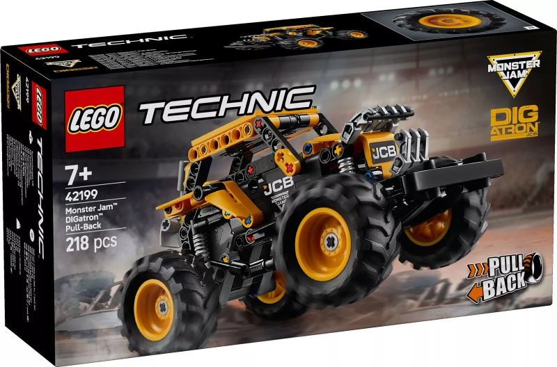 LEGO Technic 42199 Monster Jam DIGatron Pull-Back