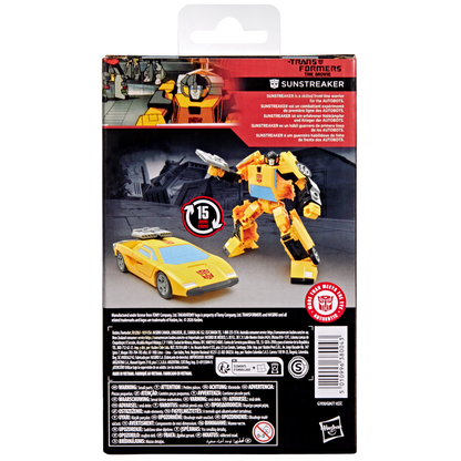 Transformers Studio Series The Transformers: The Movie Deluxe Class Sunstreaker