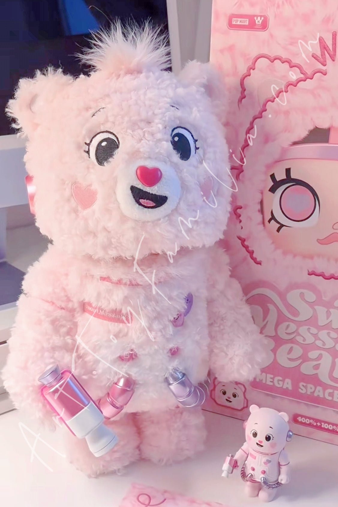 400% + 100% MEGA Space Molly 400% + 100% Sweet Messages Bear
