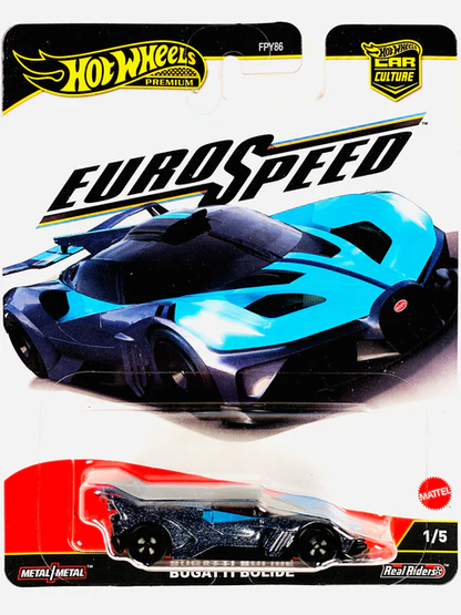 HWJBK79 Hot Wheels Premium EuroSpeed Bugatti Bolide
